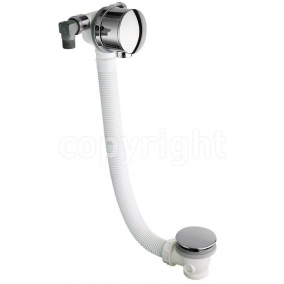 Crosswater Taps & Wastes - Extended Pop Up Waste With Filler 1000mm