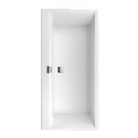 Villeroy & Boch Baths - Squaro Edge 12 Rectangular Duo Quaryl Bath 1600 x 750mm