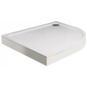 Just Trays Shower Trays - Fusion Quadrant Tray 1200 x 800mm RH
