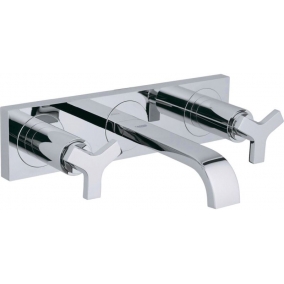 Grohe Taps & Wastes - Allure 3-Hole Basin Mixer 1/2'' S-Size