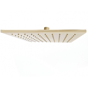 Armera Showers - Domus Square 250mm Fixed Head - Brushed Gold