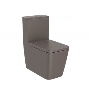 Roca Toilets & Bidets - Inspira Square Close Coupled Back To Wall Rimless Pan