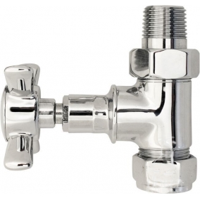 Bayswater Heating - Victorian Straight Crosshead Radiator Valves (Pair)