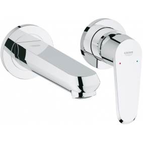 Grohe Taps & Wastes - Eurodisc Cosmopolitan 2-Hole Basin Mixer M-Size