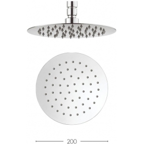 Crosswater Showers - Central 200mm Diameter Showerhead