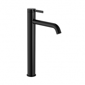 Roca Taps & Wastes - Ona Basin Mixer High Neck Smooth Body With Waste, Cold Start