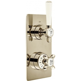 Vado Showers - Axbridge 1 Outlet, 2 Handle Concealed Thermostatic Valve