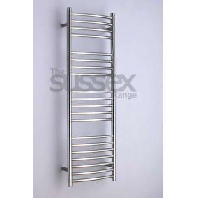 JIS Heating & Towel Warmers - Adur Curved Fronted Towel Rail 1250x400mm