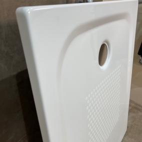 Ex-Display - Kaldewei Steel Anti-Slip 900x750mm Shower Tray