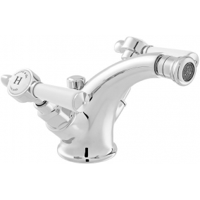 Vado Taps & Wastes - Axbridge Lever Mono Bidet Mixer With Pop-Up Waste