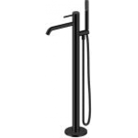 Armera Taps & Wastes - Oculus Floor Standing Bath Shower Mixer With Shower Kit -