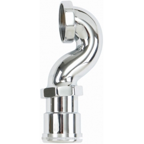 April Taps & Wastes - 1 1/2'' Ultra Shallow P Trap, Exposed