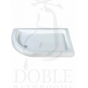 MX Shower Trays - Offset Quadrant 900 x 800mm LH