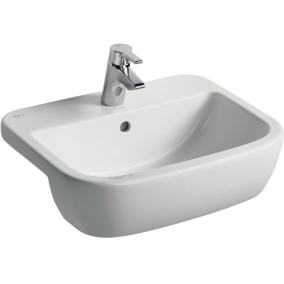Ideal Standard Basins - Tempo 550mm Semi-Countertop Washbasin, 1TH