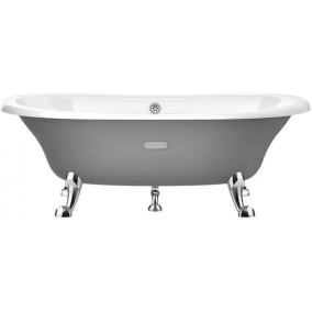 Roca Baths - Eliptico Cast-Iron Freestanding Bath 1700 x 850mm