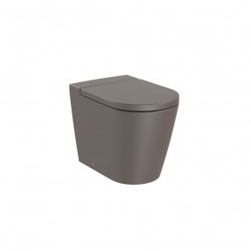 Roca Toilets & Bidets - Inspira Round Back To Wall Rimless Pan
