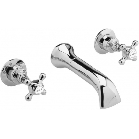Bayswater Taps & Wastes - 3 Tap Hole Wall Bath Filler