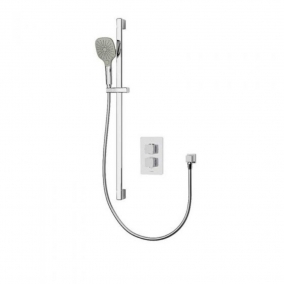 Aqualisa Showers - Dream Concealed Thermo Mixer Single Outlet W/Adj Kit -Square