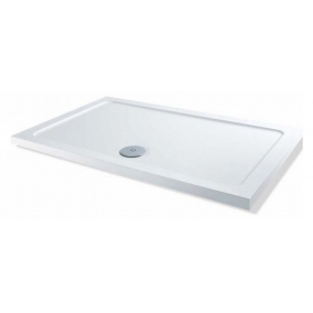 MX Shower Trays - Elements Low Profile 1000 x 800mm Rectangular Tray