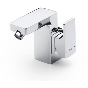 Roca Taps & Wastes - L90 Bidet Mixer With Side Handle Excl Waste