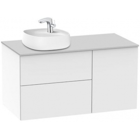 Roca Furniture - Beyond 1000mm On Countertop 2 Draw Unit With Side Door
