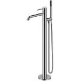 Armera Taps & Wastes - Oculus Floor Standing Bath Shower Mixer With Shower Kit -