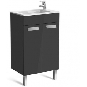 Roca Furniture - Debba Compact Basin & 2 Door Base Unit 505 x 360 x 720mm