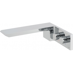 Vado Taps & Wastes - Omika Wall Mounted  Basin Mixer
