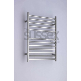 JIS Heating & Towel Warmers - Ouse Electric Flat Fronted Towel Rail 700x620mm