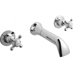 Bayswater Taps & Wastes - 3 Tap Hole Wall Bath Filler