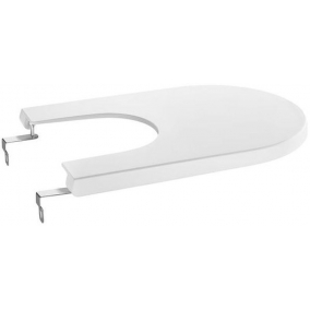 Roca Toilets & Bidets - The Gap Round Bidet Cover Standard Close Met Hinges