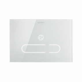 Duravit Toilets & Bidets - DuraSystem WD Actuator Plate A2, For Toilet, Glass