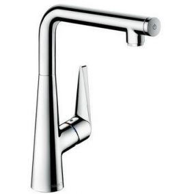 Hansgrohe Taps & Wastes - Talis Select M51 Single Lever Kitchen Mixer 300, 1Jet