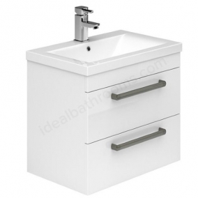 Essential Furniture - Nevada 500mm Wall Hung 2 Drawer Basin Unit