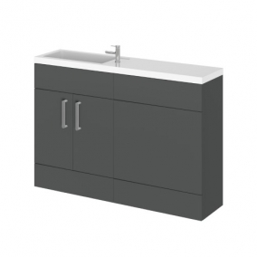 Essential Furniture - Nevada I Shape Basin Pack 2 Door