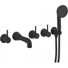 Crosswater Taps & Wastes - MPRO Industrial 5 Hole Bath Filler