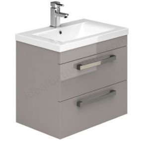 Essential Furniture - Nevada 500mm Wall Hung 2 Drawer Basin Unit