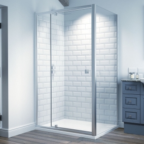 Kudos Shower Enclosures - Original6 Pivot Door Wide 1000mm
