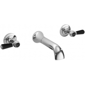 Bayswater Taps & Wastes - 3 Tap Hole Wall Bath Filler