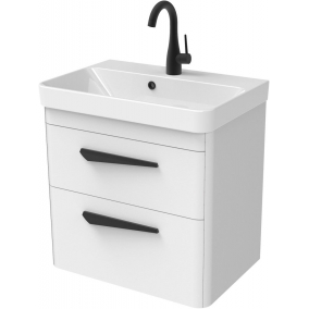 Saneux Furniture - Hyde 55 x 38cm Wall Mounted Unit 2 Drawer