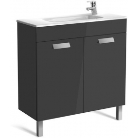 Roca Furniture - Debba Compact Basin & 2 Door Base Unit 805 x 360 x 720mm