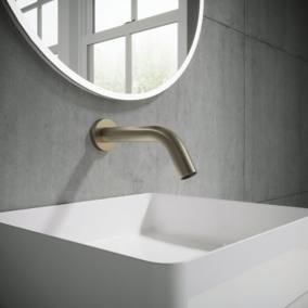 Crosswater Taps & Wastes - MPRO Wall Mounted Basin Spout Sensor 220mm