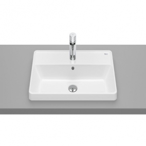 Roca Basins - The Gap Built In Washbasin 600x390x40 1TH Square
