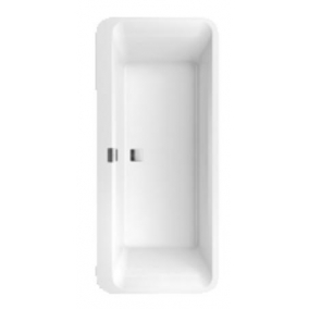Villeroy & Boch Baths - Squaro Edge 12 Oval Duo Quaryl Bath 1800 x 800mm