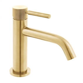 Vado Taps & Wastes - Origins Slimline Mono Basin Mixer With Knurled Handle