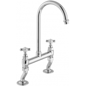 Vado Taps & Wastes - Axbridge Cross Bridge Kitchen Mixer