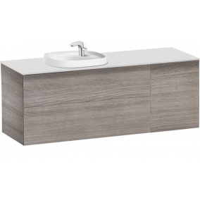 Roca Furniture - Beyond 1400mm 2 Draw & 1 Side Door Unit With Resin Worktop