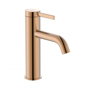 Roca Taps & Wastes - Ona Basin Mixer Smooth Body W/Click Clack Waste, Cold Start