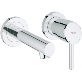 Grohe Taps & Wastes - Concetto 2-Hole Basin Mixer S-Size