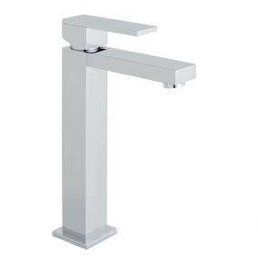 Vado Taps & Wastes - Notion Extended Mono Basin Mixer Smooth Bodied Single Lever